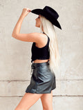 The Mesa Black Denim Vest