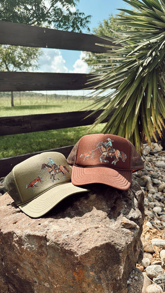 The Paola Brown Trucker Hat