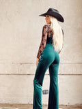 The Tyronza River Teal Jumpsuit