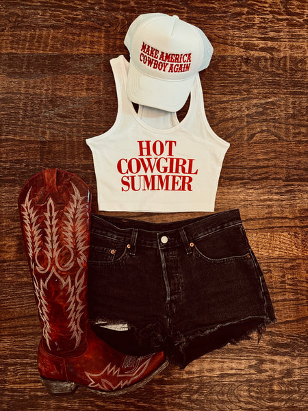The Hot Cowgirl Summer Tank