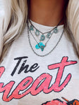 The Aquinnah Turquoise Rodeo Necklace